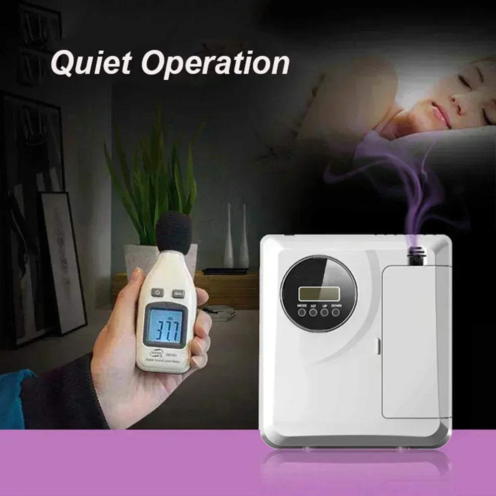 Hotel Large Area Fragrance Aroma Diffuser 200ml Function Scent Essential Oil Machine for Office Intelligent Control Aroma Timer