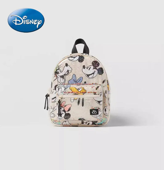 Disney filles sac à dos Mickey Mouse imprimer filles voyage stockage mode dessin animé mignon fille bébé Mini sac à dos