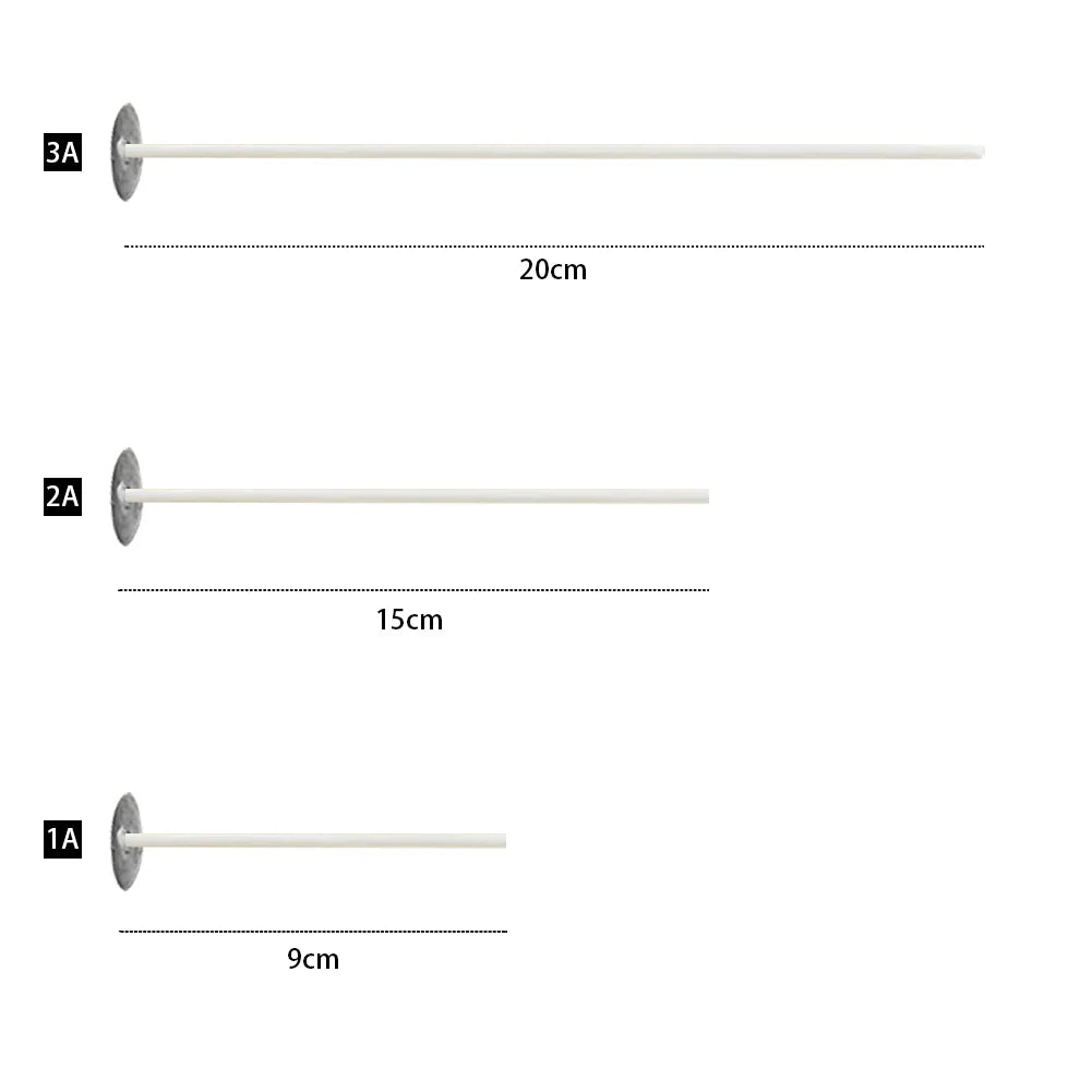 100 Uds mechas para velas 9/15/20cm cera sin humo núcleo de algodón puro para fabricación de velas DIY mechas preenceradas herramientas de fabricación de velas hechas a mano