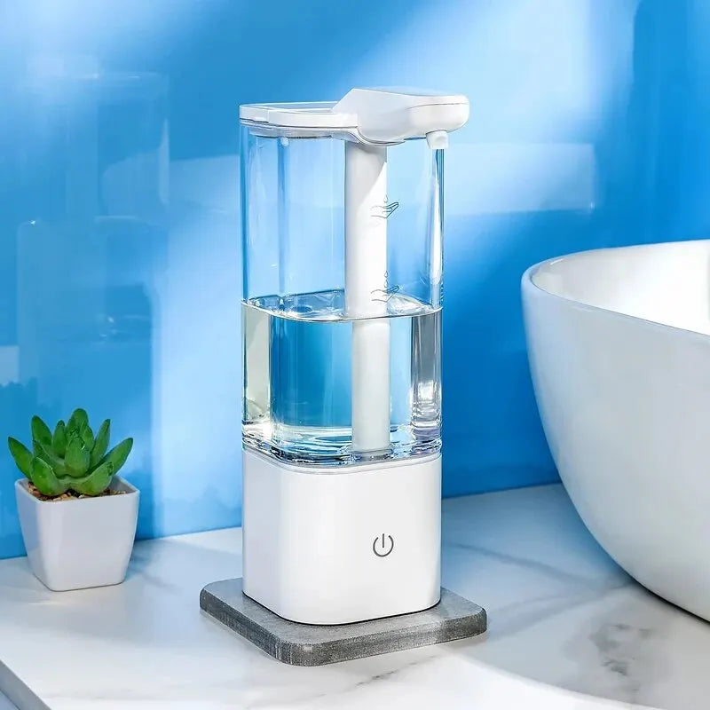 Máquina desinfectante de manos con Sensor automático, máquina de jabón para platos, champú corporal de baño, detección de distancia inteligente, dispensador para el hogar y la cocina