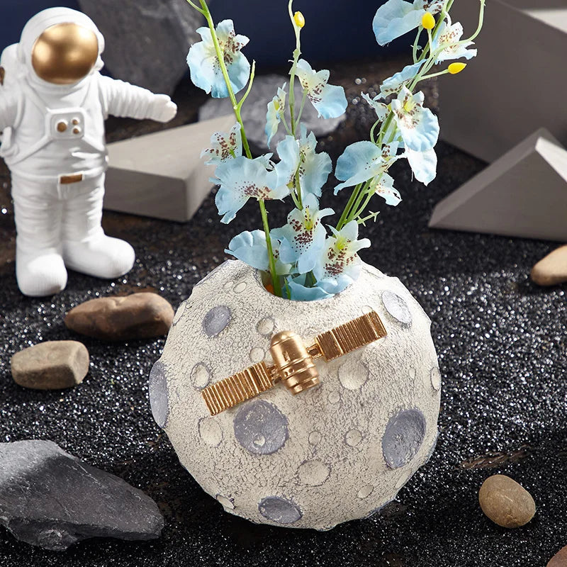 ARTLOVIN créatif résine dessin animé astronaute Statues décoration de la maison Figurine décor de bureau Sculpture nordique intérieur ornements cadeaux