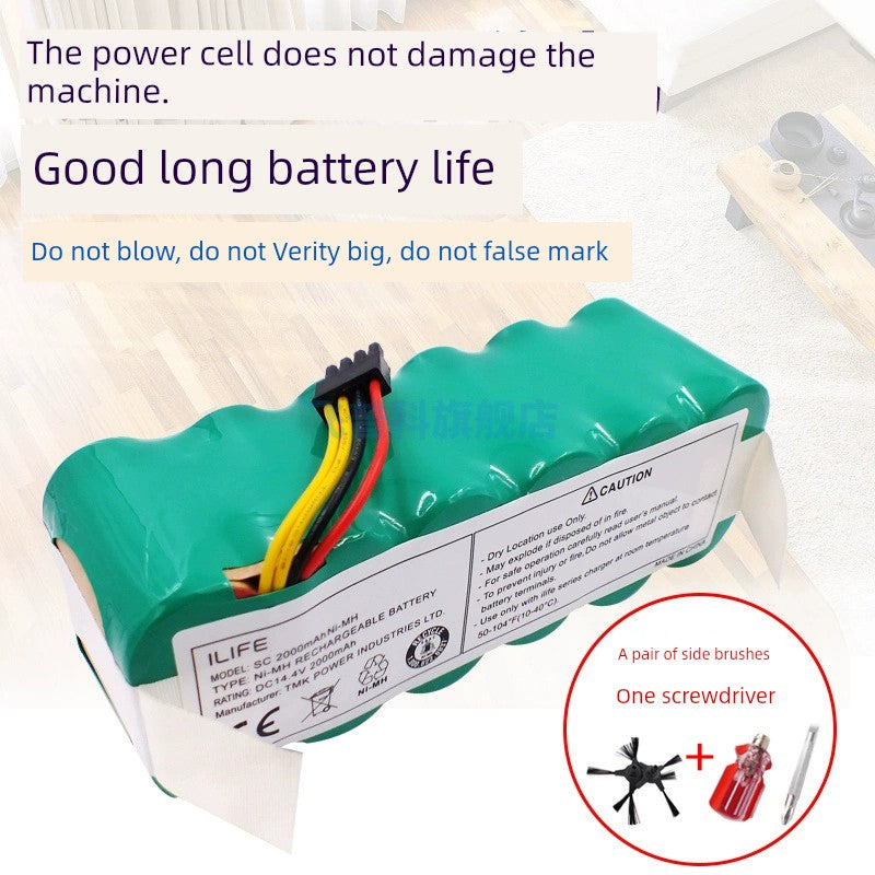 Suitable for Midea Sweeper VR10F1-TG Battery Fmart E-R302G14.4V Rechargeable Battery Pack