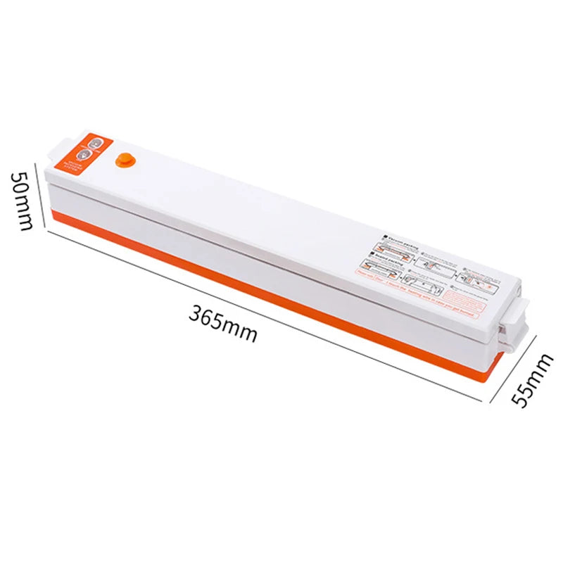 Vacuum Sealer Machine Handheld 220V Home Kitchen Professional Food Packaging Machine Household Film Sealer With 10PCS Bags