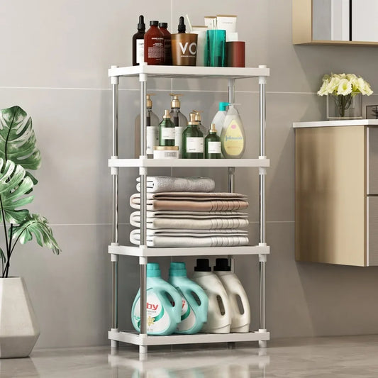 Bathroom Storage Storage Shelf Interspace Gap Shelf Kitchen Storage Shelf Rack Fridge Side Seam Finishing Rack