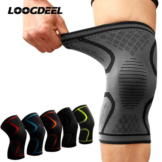 1 pièces Fitness course cyclisme genouillère bretelles élastique en Nylon Sport Compression genouillère manchon pour basket-ball volley-ball