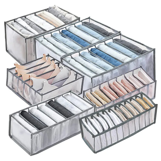 Jeans Organization Storage Box Closet Organizer Clothing Organization System Drawer Organizers Cabinet Pants Storage Organizer