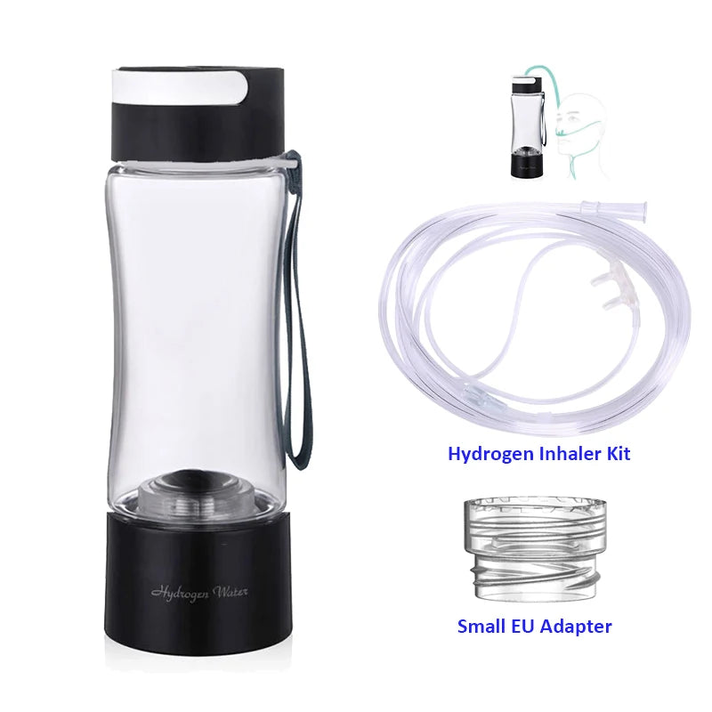 Generador de agua de Hidrógeno de alta concentración 5000PPB SPE/PEM, dispositivo de inhalación ionizador H2 DuPont de doble cámara