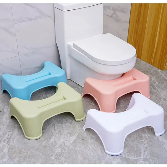 Home Poop Stool Non-slip Toilet Seat Stool Portable Squat Stool Home Adult Constipation Bathroom Step Stool Bathroom Accessories