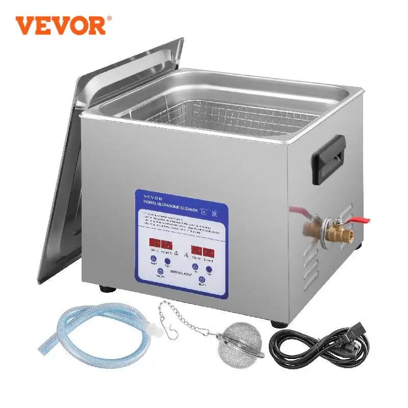 VEVOR 2L 3L 6L 10L 15L 22L 30L Ultrasonic Cleaner 316 Stainless Steel Mini Lave-Dishes Portable Washing Machine Home Appliances