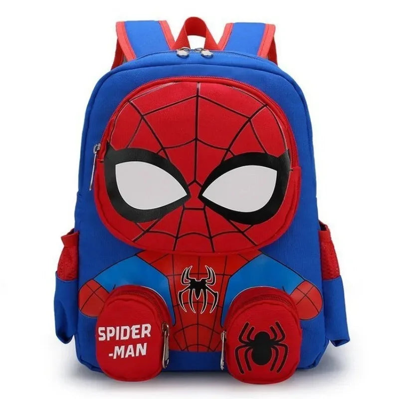 Spiderman sacs à dos Super héros étudiant sac d'école dessin animé 3d stéréo maternelle sac à dos sac de voyage pour enfants cadeau