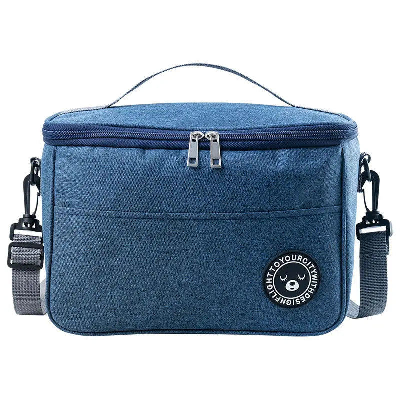 Sac à déjeuner Portable, boîte thermique pour aliments, glacière de bureau Durable et étanche, boîte à déjeuner avec bandoulière, étui isolé