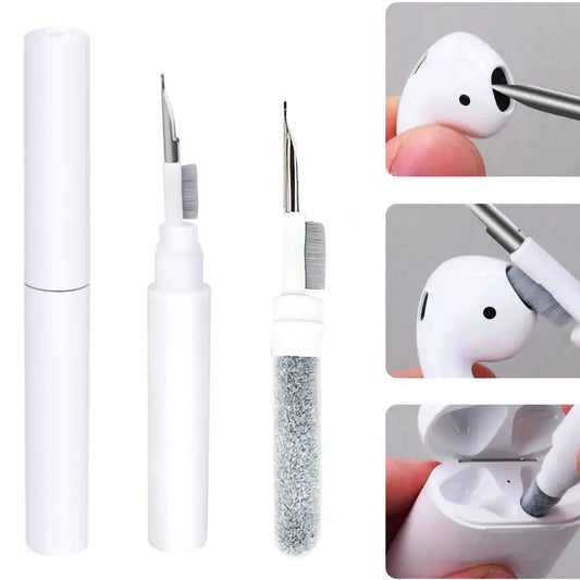 Kit de limpieza de auriculares Bluetooth para Airpods Pro 1 2 3, herramienta de limpieza de estuche para auriculares, bolígrafo, cepillo para Xiaomi, Huawei, Lenovo