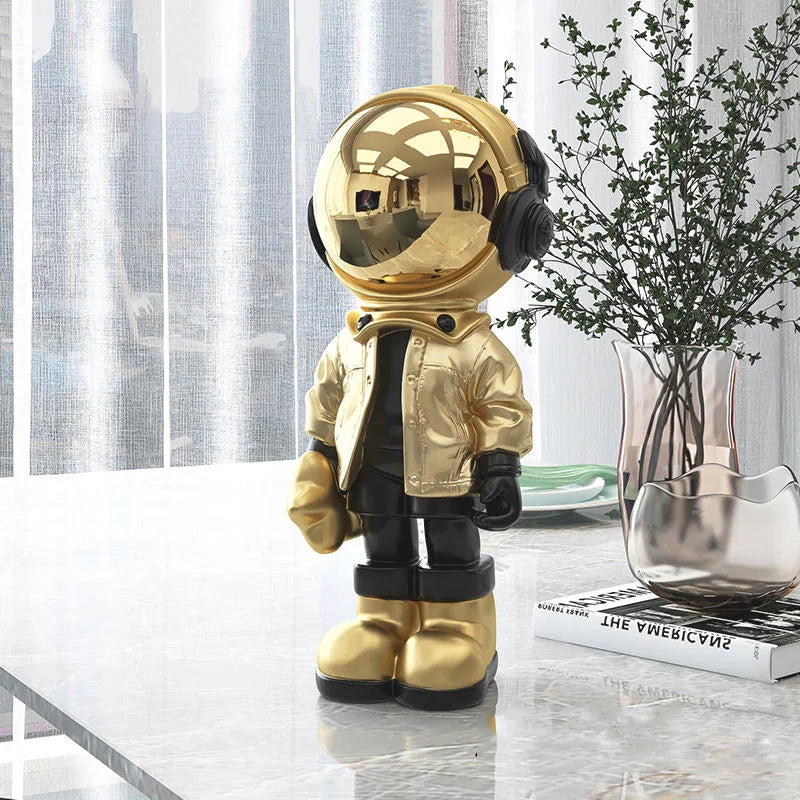 ARTLOVIN créatif résine dessin animé astronaute Statues décoration de la maison Figurine décor de bureau Sculpture nordique intérieur ornements cadeaux