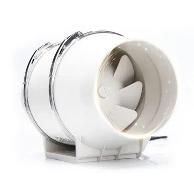 3''4''5''6'' Extractor Exhaust Fan 220V Low Noise Inline Duct Wall Air Blower Home Bathroom Grow Room Ventilation Vent