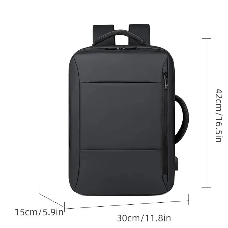 Hommes grande capacité sac à dos USB charge mâle sacoche pour ordinateur portable étanche voyage d'affaires sac à dos sac à bagages Mochila