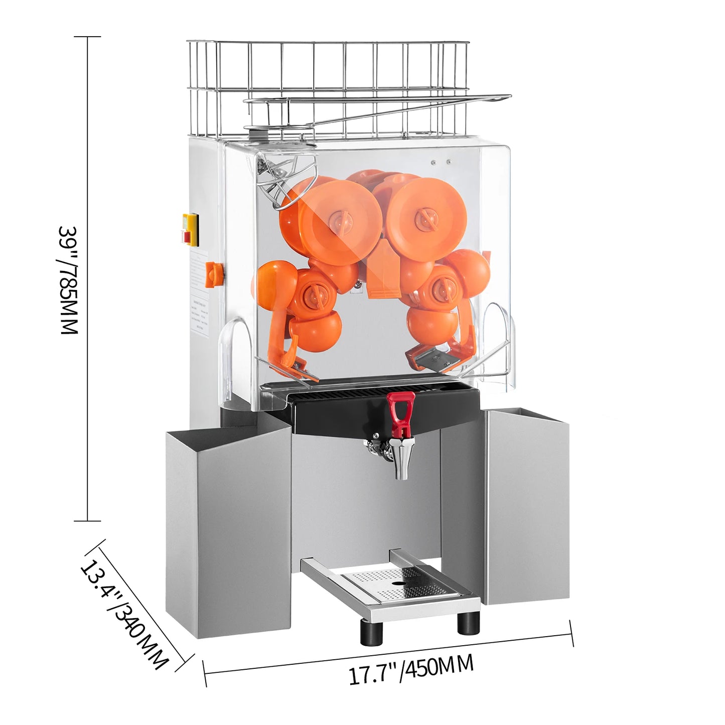 VEVOR – Machine électrique à jus d'orange, presse-agrumes Portable, presse-agrumes efficace, mélangeur d'aliments frais, presse-agrumes pour usage domestique et Commercial