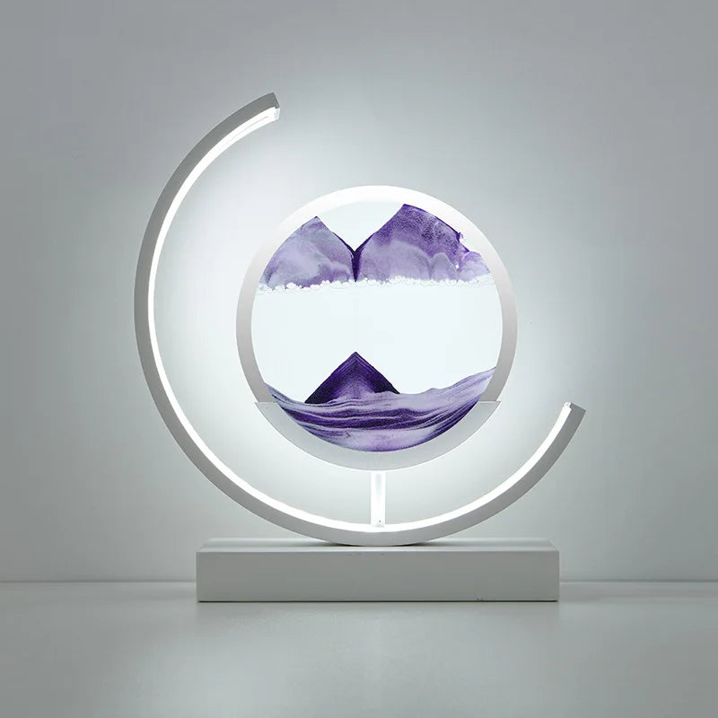 LED 3D hourglass Decoration SLBJ1820