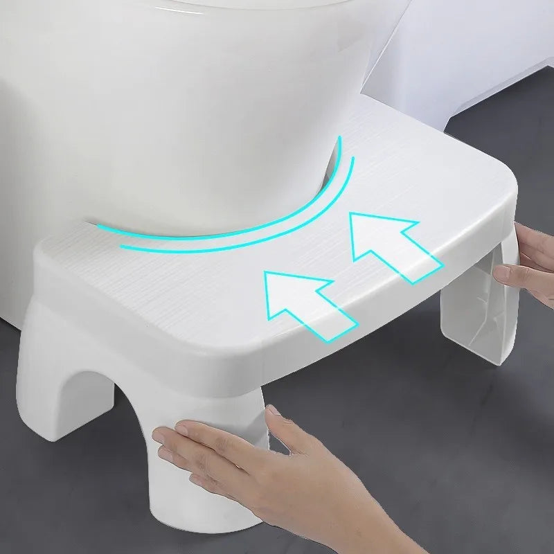 Tabouret de toilette pliable, 1 pièce, repose-pieds antidérapant, marche Anti-Portable pour fournitures d'outils de salle de bain