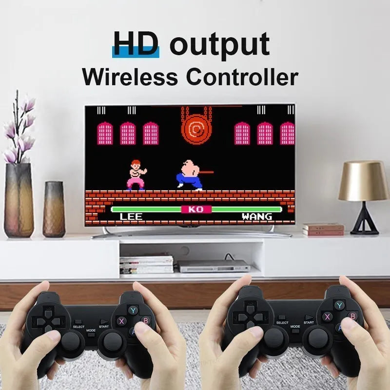 Consola de videojuegos M8 4K HD, mando inalámbrico con 20000 juegos integrados, mando de juegos Retro, envío directo