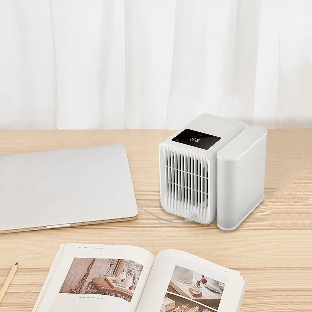 Microhoo – Mini climatiseur Portable, refroidisseur de ventilateur, diffuseur d'huile essentielle d'aromathérapie, humidificateur à refroidissement rapide, 1000ML, pour la maison