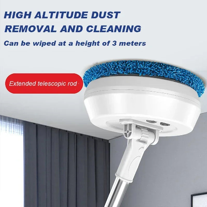 Electric Window Cleaner Robot Household Cleaning Wireless Telescopic Glass Clean Machine for Floor Ceiling Car Cleaning Robots