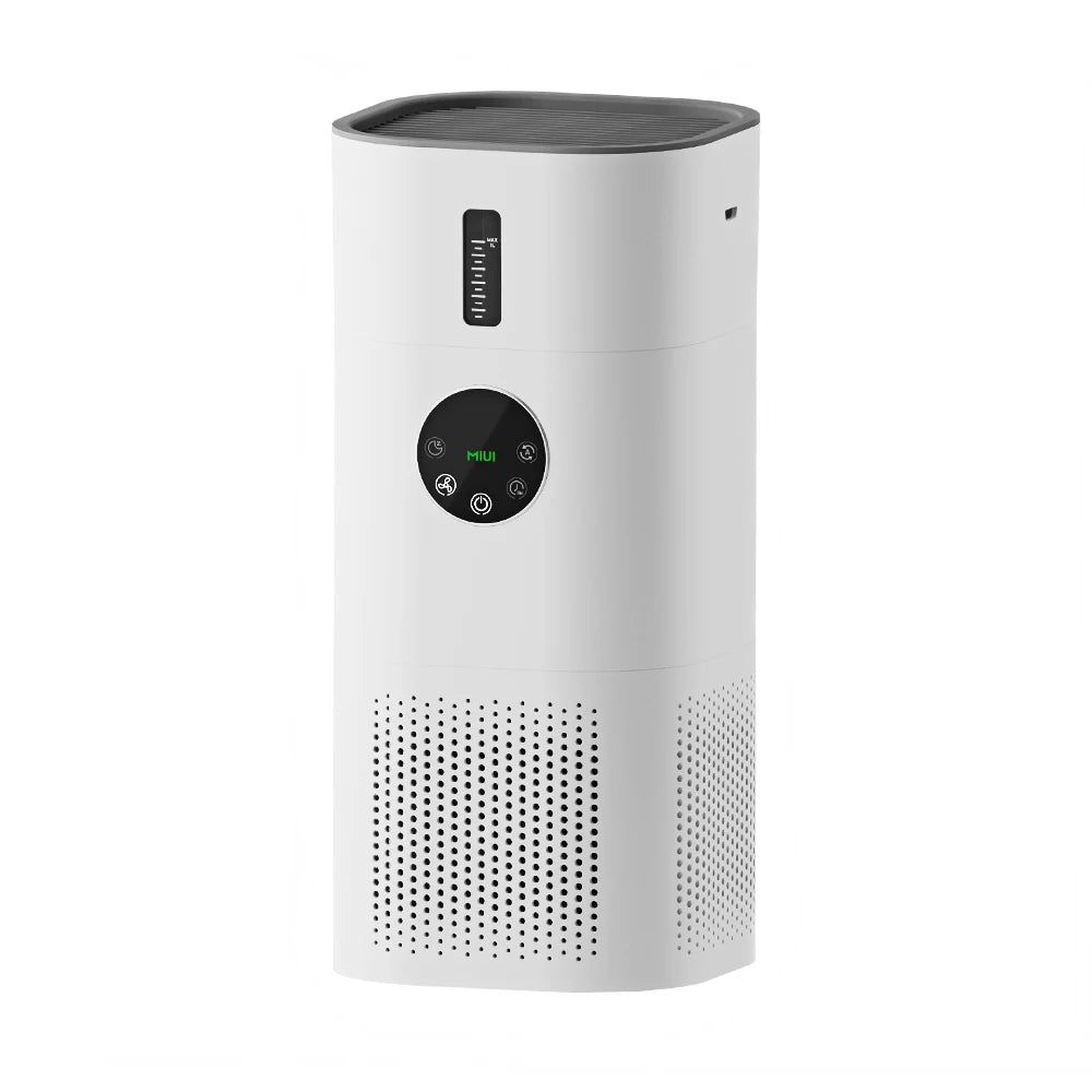 MIUI – purificateur d'air 2 en 1 avec humidificateur, pour les allergies domestiques et les poils d'animaux, les fumeurs dans la chambre, le véritable filtre HEPA H13