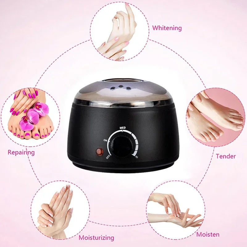 200ml/500ml Wax Machine for Hair Removal Paraffin Heater Waxing Beans Depilatory Epilator Warmer Wax-melting Pot