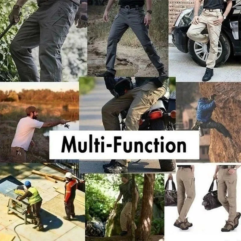 Pantalon Cargo tactique de ville, classique, randonnée en plein air, Trekking, jogging tactique de l'armée, pantalon de Camouflage militaire multi-poches