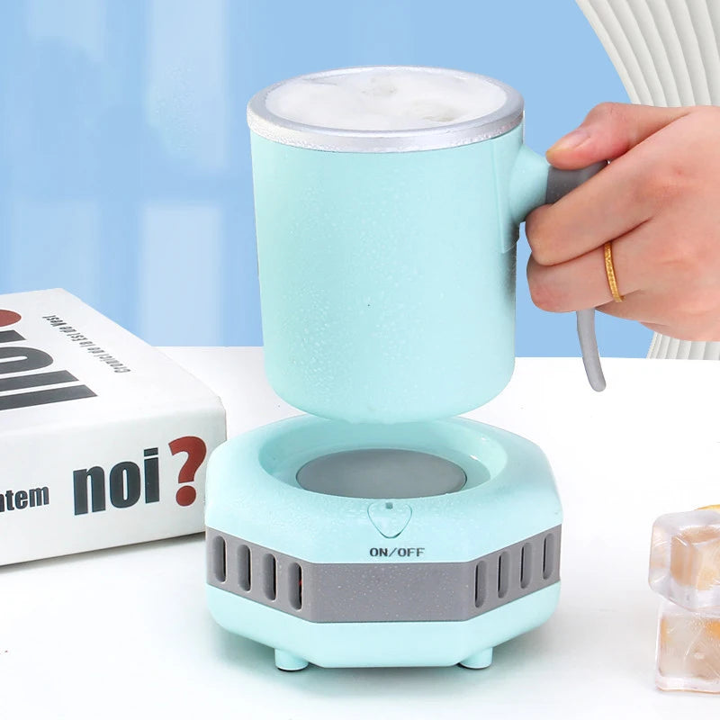 Mini tasse de refroidissement de glace à double usage, pour la maison, le bureau, le dortoir, tasse à refroidissement rapide, Gadgets de cuisine