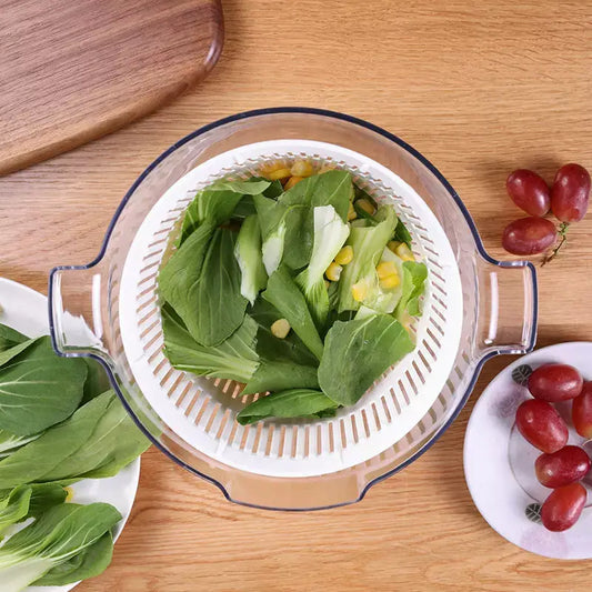 Nettoyeur de filtre rotatif manuel en plastique, salade de cuisson, séchoir à fruits et légumes, déshydrateur, outils ménagers, accessoires de cuisine