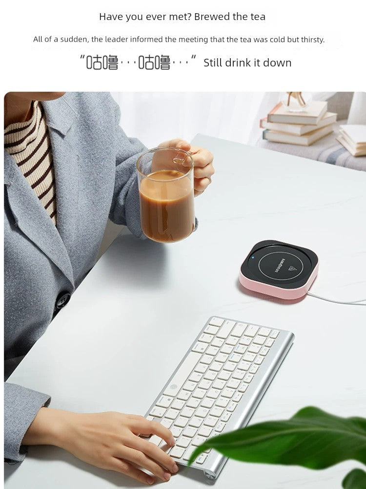 Kamjove WB-08 Automatic Cup Heater Base Warm Cup Water Heater USB Office Electric Milk Insulated Coaster