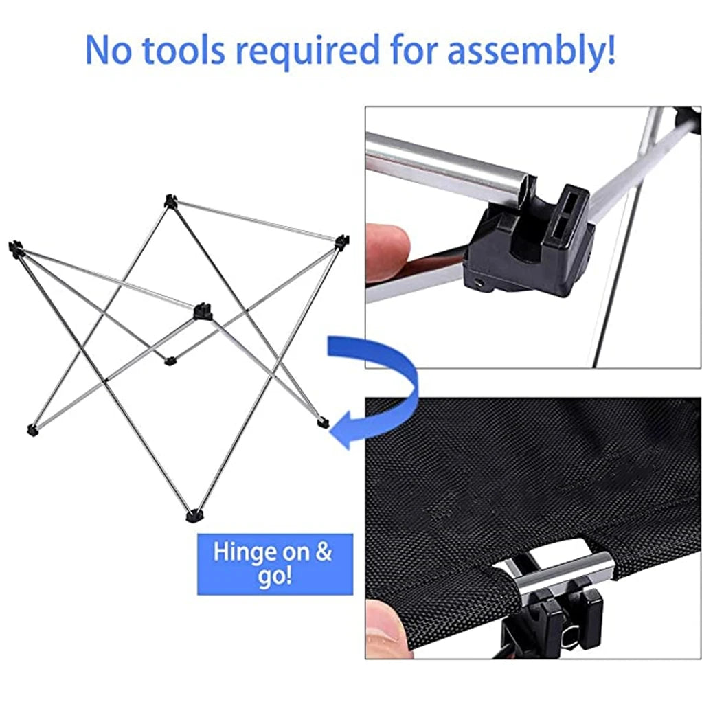 Table de Camping pliante portative ultralégère Tables roulantes compactes avec sac de transport pour Camping en plein air randonnée pique-nique