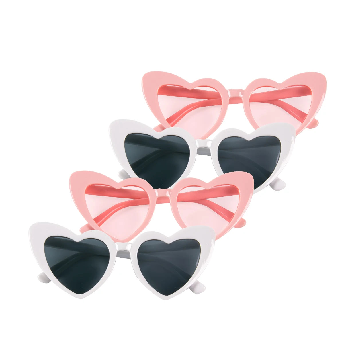 Bachelorette Party Sunglasses Wedding Bridal Shower Decor Hen Party Supplies Bride To Be Bridesmaid Gift Heart Shaped Glasses