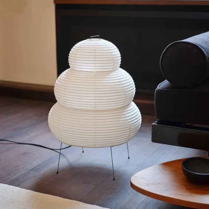 Lámpara de mesa Akari Noguchi Yong de diseño japonés --vip