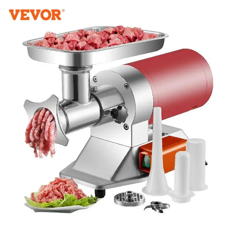 VEVOR hachoir à viande électrique 250 Kg/H 300 Kg/HW/tiroirs Max puissant hachoir broyeur appareil ménager Commercial robot culinaire