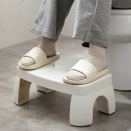 Tabouret de toilette pliable, 1 pièce, repose-pieds antidérapant, marche Anti-Portable pour fournitures d'outils de salle de bain