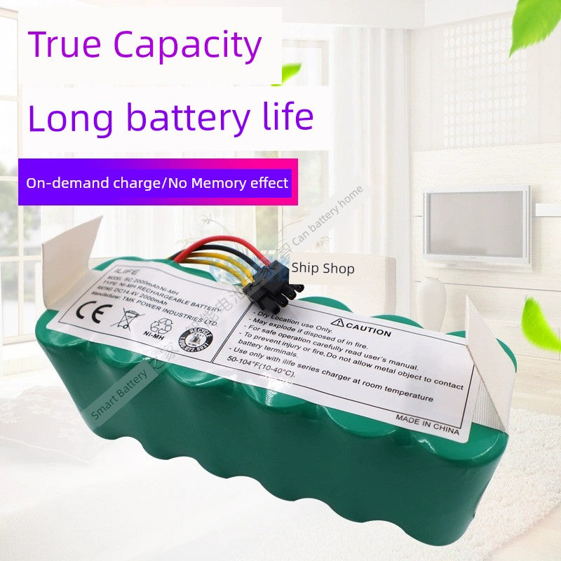 Suitable for Midea Sweeper VR10F1-TG Battery Fmart E-R302G14.4V Rechargeable Battery Pack