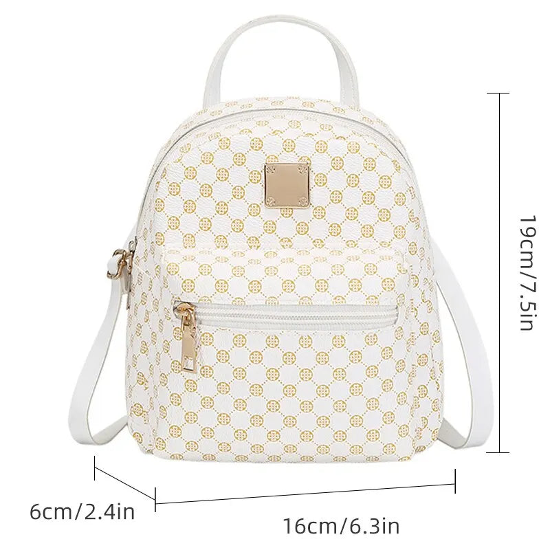 Classique femmes sac à dos mode sacs d'école femme quotidien Shopping fille sacs à dos cartables