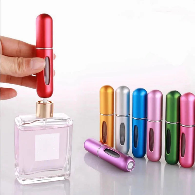 Bouteille de recharge de parfum de 5ml, Mini pot de pulvérisation Portable rechargeable, pompe à parfum, conteneurs cosmétiques vides, atomiseur pour outil de voyage chaud