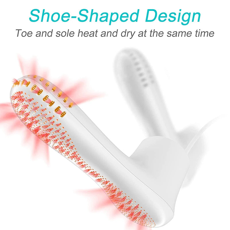 Household Shoe Dryer Intelligent Sterilization Foot Care Device Warm Air Drying Dehumidification Odor Removal Mute with Timer