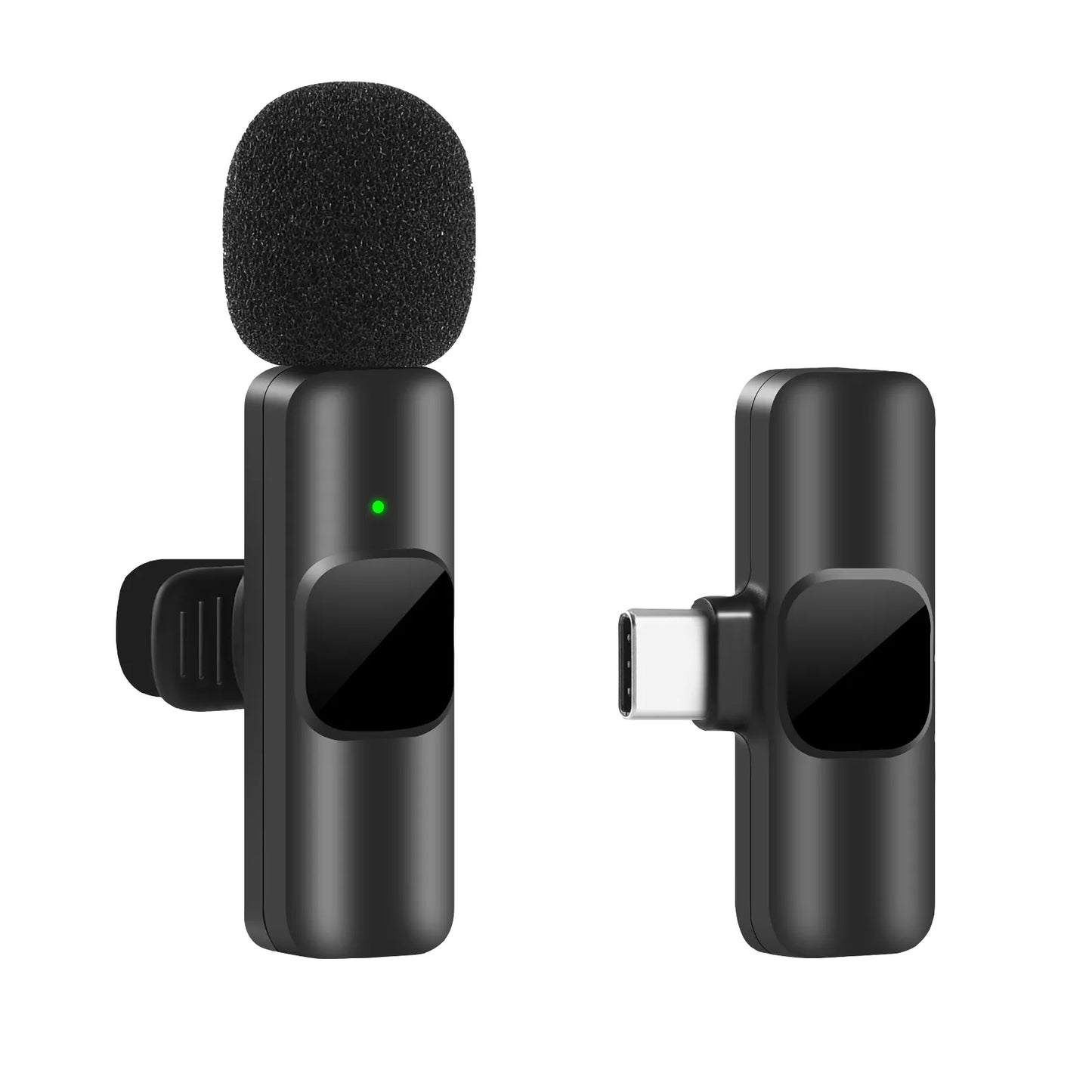 Nouveau Microphone Lavalier sans fil Portable Audio vidéo enregistrement Mini micro pour iPhone Android diffusion en direct micro de téléphone de jeu