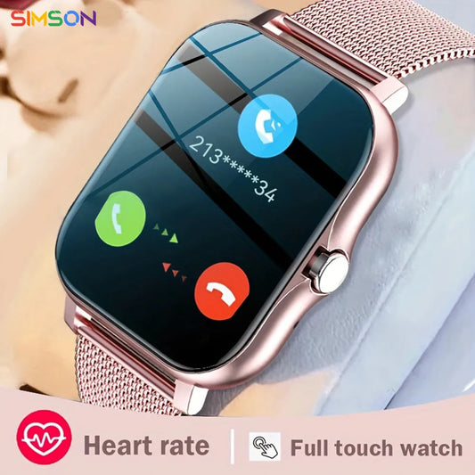 2023 nuevo reloj inteligente teléfono Android 1,44 "pantalla a Color completamente táctil esfera personalizada reloj inteligente mujeres Bluetooth llamada reloj inteligente hombres