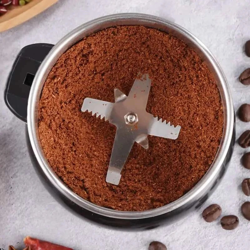 400W Kitchen Cereal Nuts Beans Spices Grains Grinder Machine Electric Coffee Grinder  Multifunctional Home Coffee Grinder