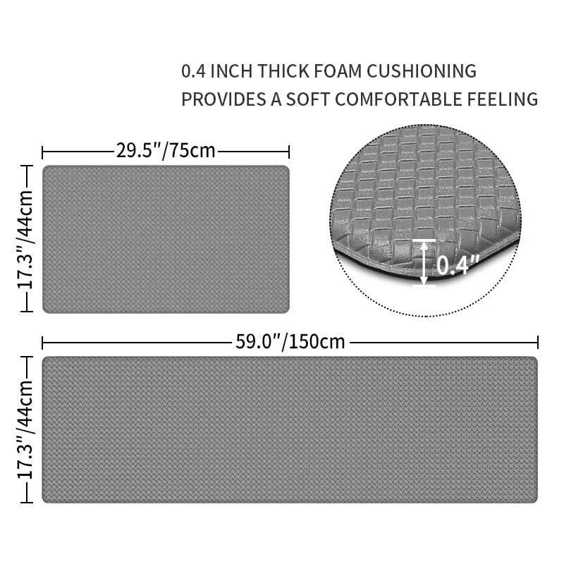 Dexi – tapis de cuisine antidérapant, couleur unie, paillasson d'entrée, couloir, salon, tapis de sol antidérapant