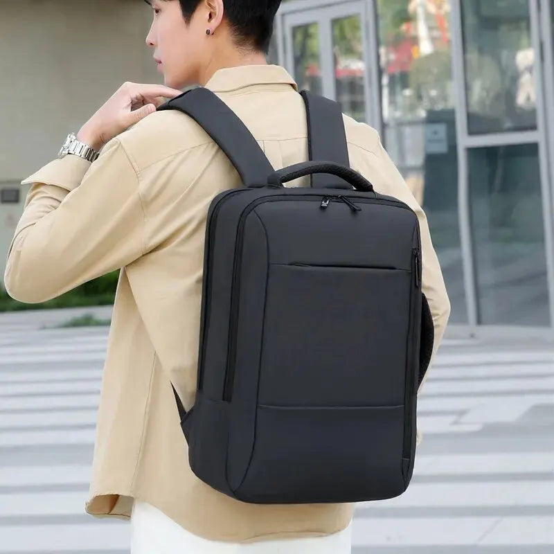 Mochila de gran capacidad para hombre, Mochila para ordenador portátil con carga USB, Mochila impermeable para viaje de negocios, Mochila para equipaje