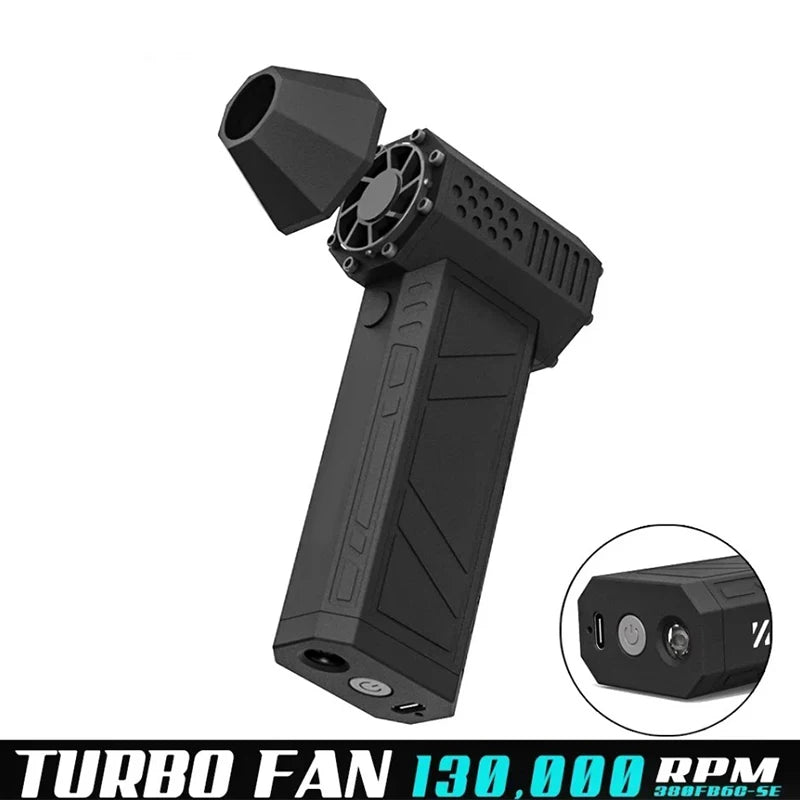 Xiaomi X3 Violent Blower Turbo Fan Jetfan Strong Fans Handheld 3nd Turbo Blower 130000 RPM Wind Speed 52m/s With LED Lighting