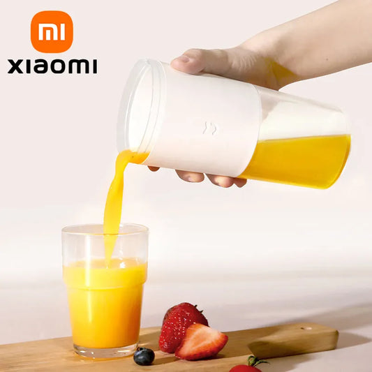 XIAOMI MIJIA Mini licuadora portátil, exprimidor eléctrico de frutas, exprimidor de naranjas, cocina, procesador de alimentos, Extractor de jugo para el hogar