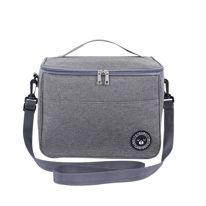 Sac à déjeuner Portable, boîte thermique pour aliments, Durable, étanche, glacière de bureau, boîte à déjeuner avec bandoulière, sac de pique-nique pour couples unisexe