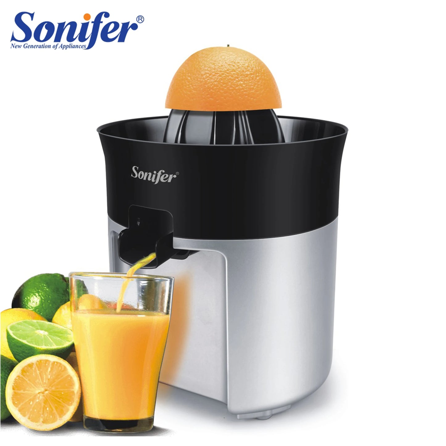 Presse-agrumes Portable Orange 30W, presse-agrumes, extracteur, cuisine domestique, citron, grenade, presse-fruits Sonifer