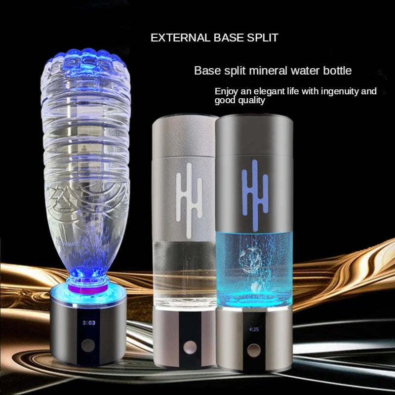 6000 PPB SPE/PEM Hydrogen Water Generator Antioxidant ORP Hydrogen Maker Nano H2 Ventilator DuPont Hydrogen Water Bottle